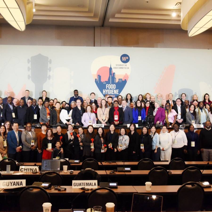 ประเทศไทยร่วมผลักดันร่างมาตรฐานด้านความปลอดภัยอาหารสู่เวทีสากล ในการประชุมคณะกรรมการโคเด็กซ์ สาขาสุขลักษณะอาหาร (CCFH) ครั้งที่ 55 ณ สหรัฐอเมริกา